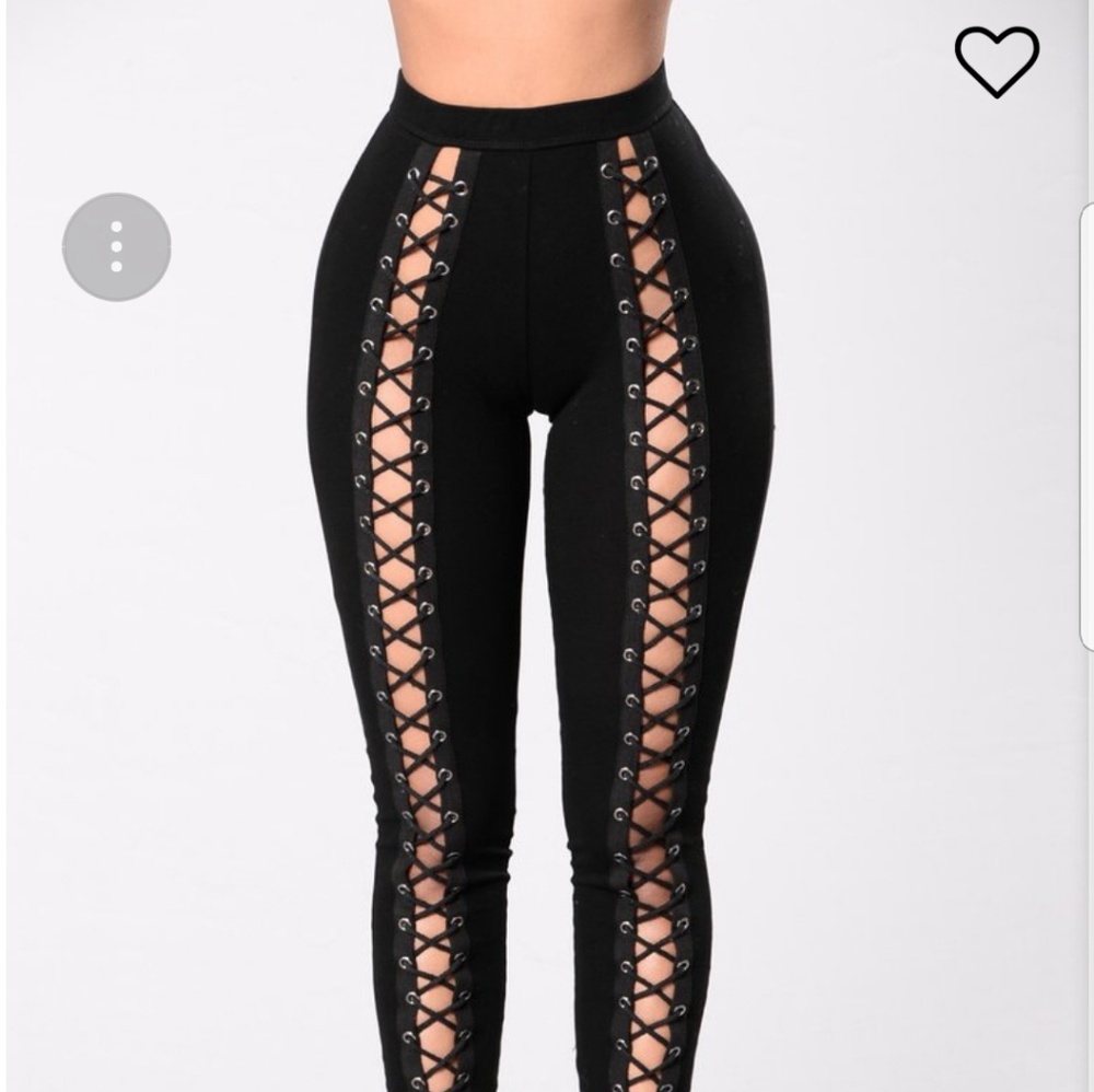 Tie up leggings